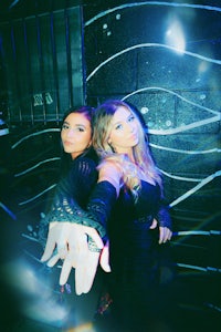 two women posing for a picture
